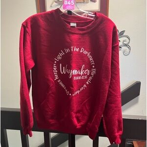 Gildan Heavy Blend Red Sweatshirt